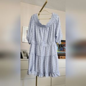 City Chic Off Shoulder tiered dress